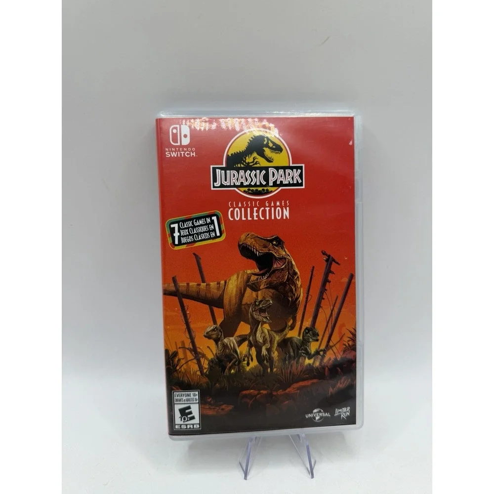 Jurassic Park Classic Games Collection for Nintendo Switch - LRG - OUT OF PRINT!